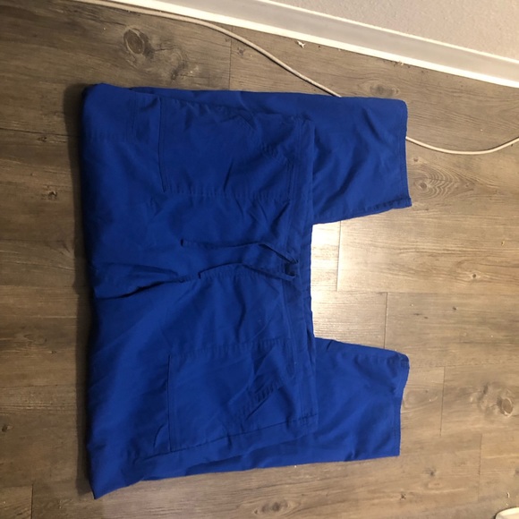 Scrubstar Women’s Navy Blue Cargo Jogger Pull-On 3 Pockets Scrub Pant Sz Large - Picture 2 of 13